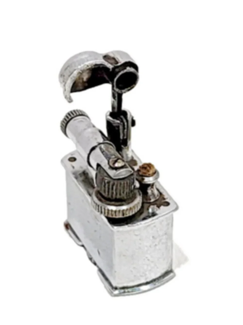 Antique Vintage Mini Lift Arm Keychain Lighter CONTINENTIAL N.Y. Made In Japan - Picture 4 of 10